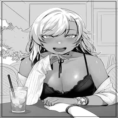 [葉っぱ屋] オタク君の事が大好きな褐色ギャルの話 (オリジナル)