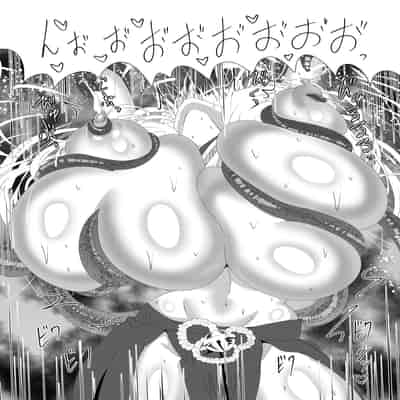 [星霜待機 (新川豊一)] 九尾狐のイカせあい おっぱいずもう対決! [DL版]