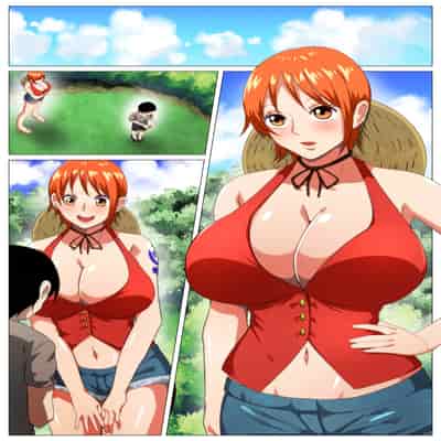 [Q同人] たわわな泥棒猫♥ (ワンピース)