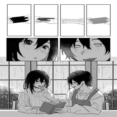 [げぼくカズアキ] 雨音の彼方 (WEEKLY快楽天 2025 No.07) [中国翻訳]