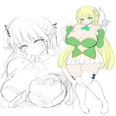 [ゆにおんばすと (かずたろ)] 完全にギャル堕ちした留学生エルフの指導法｜彻底堕落成辣妹的留学生精灵指导法 [中国翻訳] [DL版]