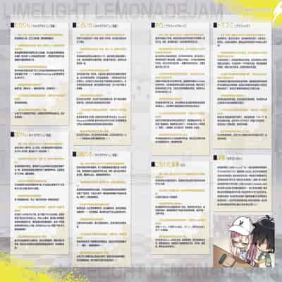 [ゆずソフト] ライムライト・レモネードジャム オフィシャルパンフレット [想舔羽月的jio组 汉化]