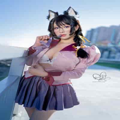 [HaneAme雨波] Bakemonogatari HaneKawa Tsubasa 化物語 羽川翼