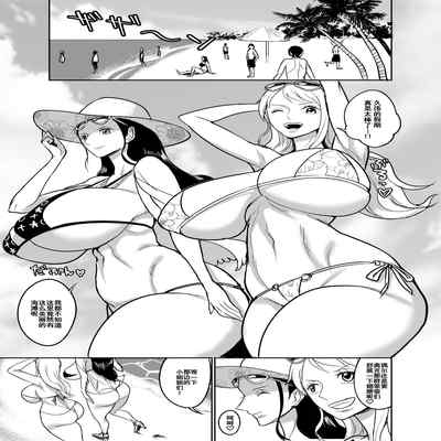 [REM9 (Hamiltan)] NamiRobi OneShota Vacance (One Piece)[中国翻訳]