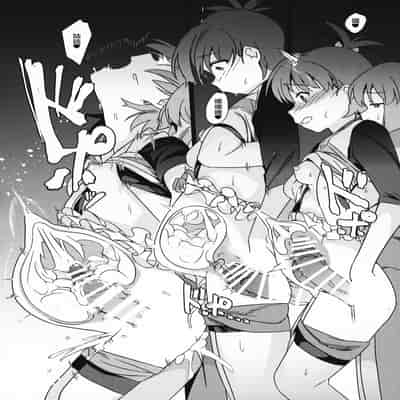 (C95) [Suimitsutou Koubou (Momo no Suidousui)] Yuki Chinpo - Futanari Yukiho to Ami Mami ga Himitsu no Tokkun Suru Hon (THE IDOLM@STER) [Chinese]