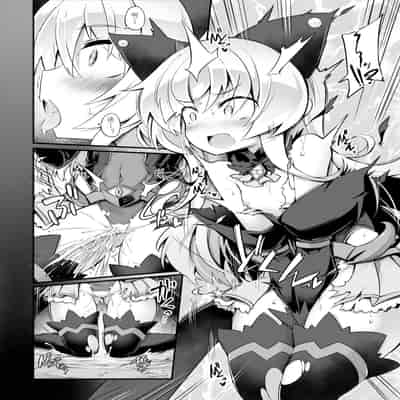 [I'm moralist (Yanagihara Mitsuki, InuSamrai, Sasamashin)] Mazo Neko x Mahou Shoujo ~Aku no Mahou Shoujo ga, Seigi no Mahou Shoujo ni Kubiwa o Tsukete Kawarecchau Manga~ [Chinese]
