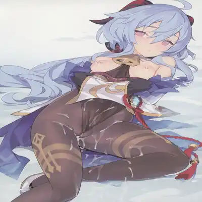 (C100) [Lovewn Outpost (BLADE)] Oshigoto o Hakadorasete Kureru Ganyu-sama (Genshin Impact) [Chinese] [黎欧出资汉化]